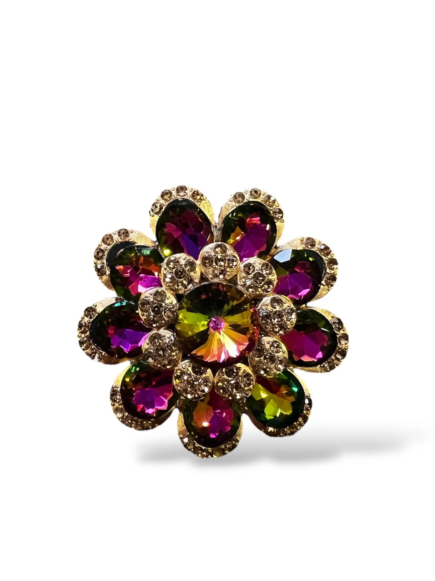 Broche Rainbow Flowers rosyneclub