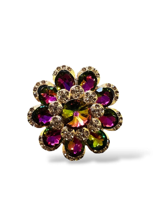 Broche Rainbow Flowers rosyneclub