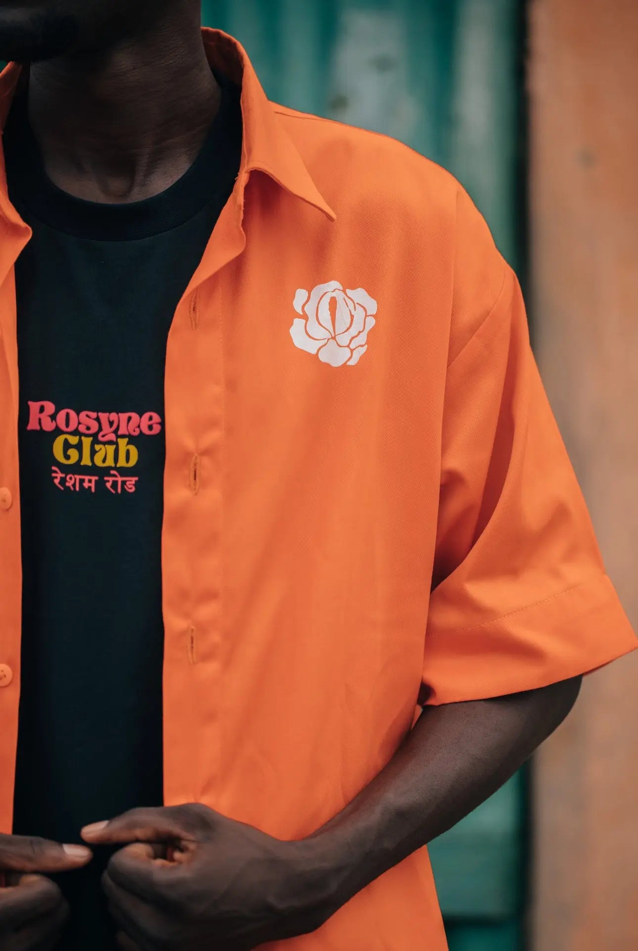 Chemise Rosyne School Orange rosyneclub