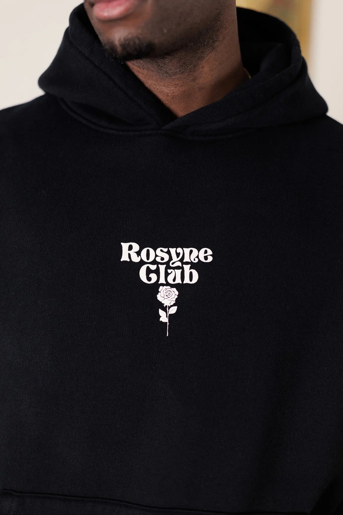 Hoodie Hear My Soul Black - Rosyne Club