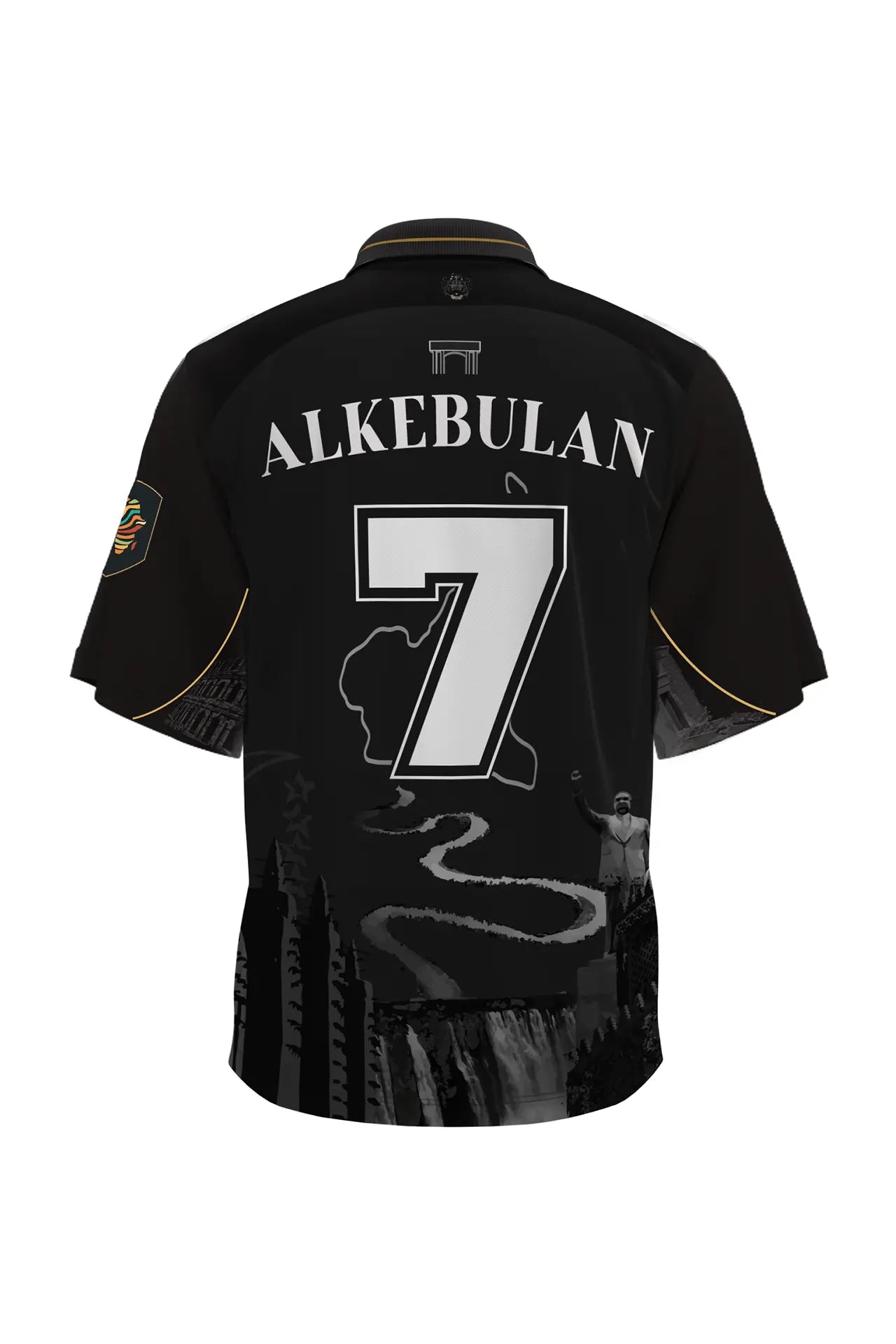 Jersey DÚDÚ Alkebulan Black rosyneclub