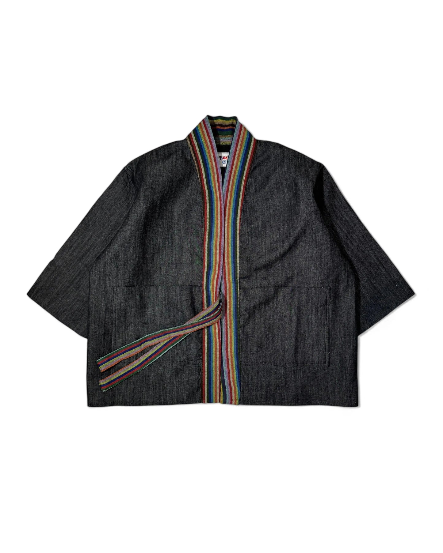 Kimono Asian Black rosyneclub