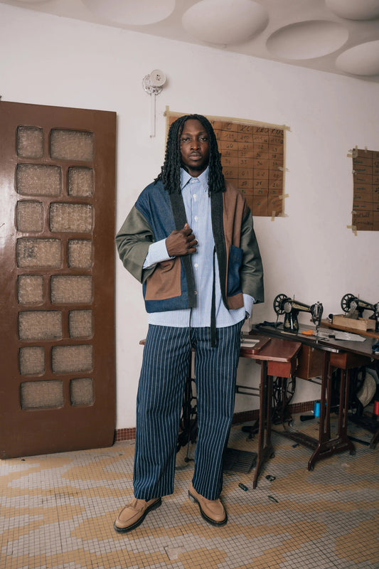 Kimono Patchwork Denim rosyneclub