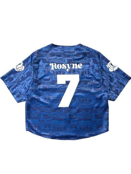 Maillot US Baseball Rosyne Blue rosyneclub