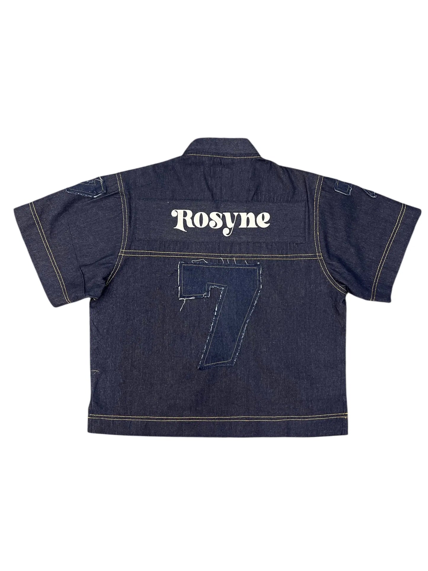 Maillot US Football Rosyne Denim Blue rosyneclub