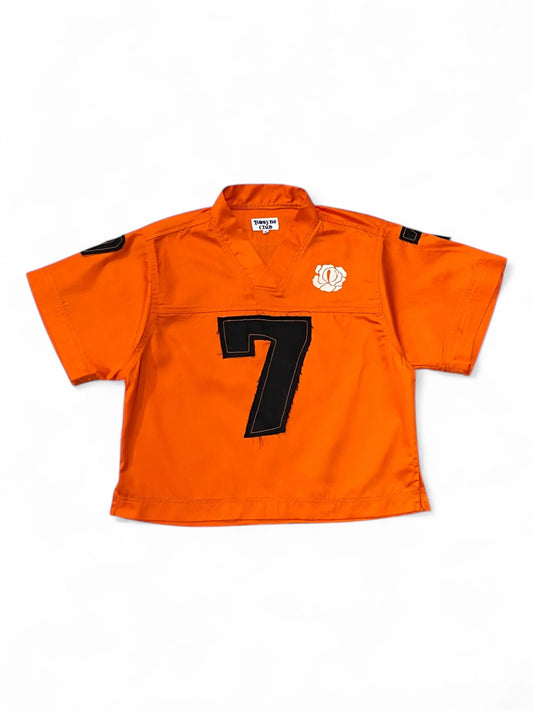 Maillot US Football Rosyne Orange & Black rosyneclub