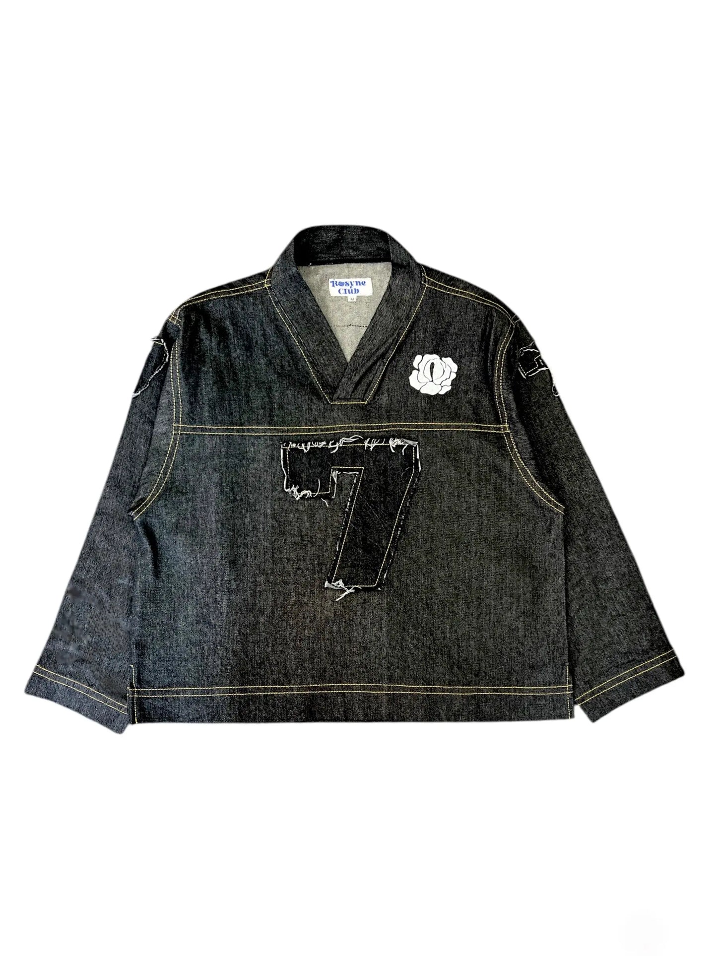 Maillot US Hockey Denim Black rosyneclub