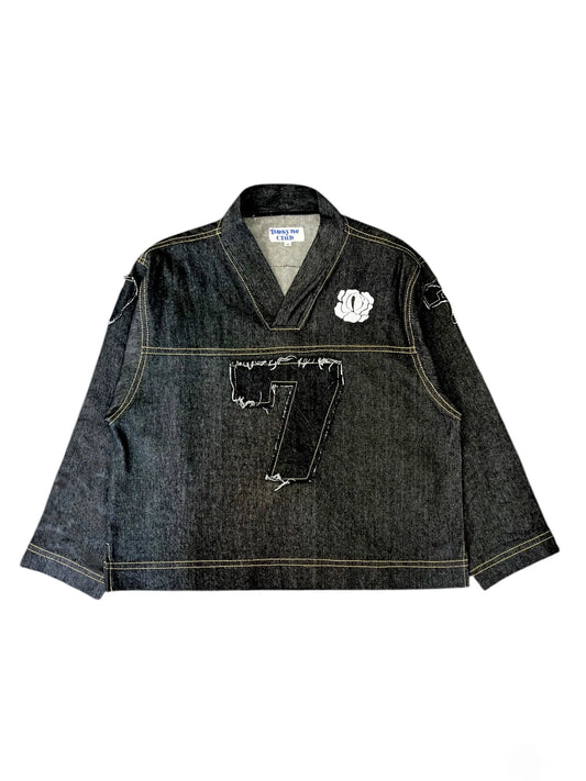 Maillot US Hockey Denim Black rosyneclub