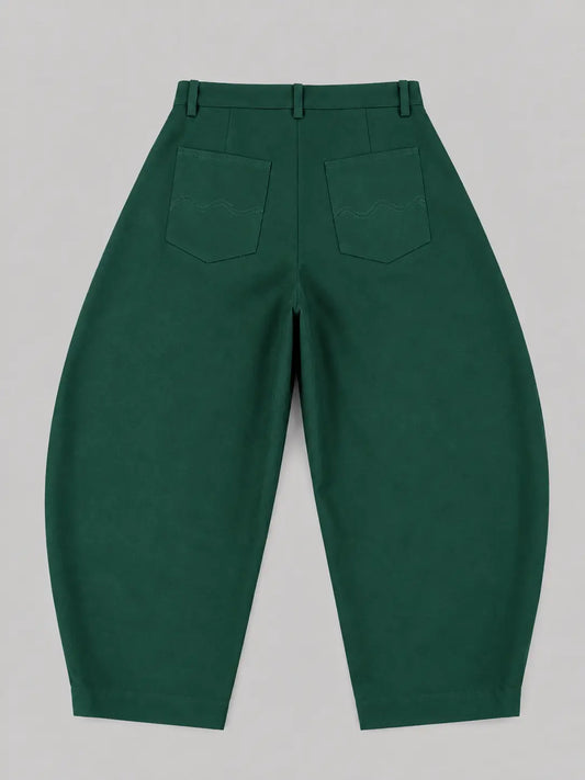 Pant Balloon Forest Green rosyneclub