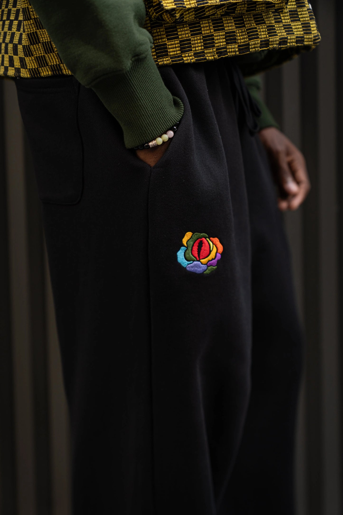 Pant Jog Rosyne Black Cauris rosyneclub