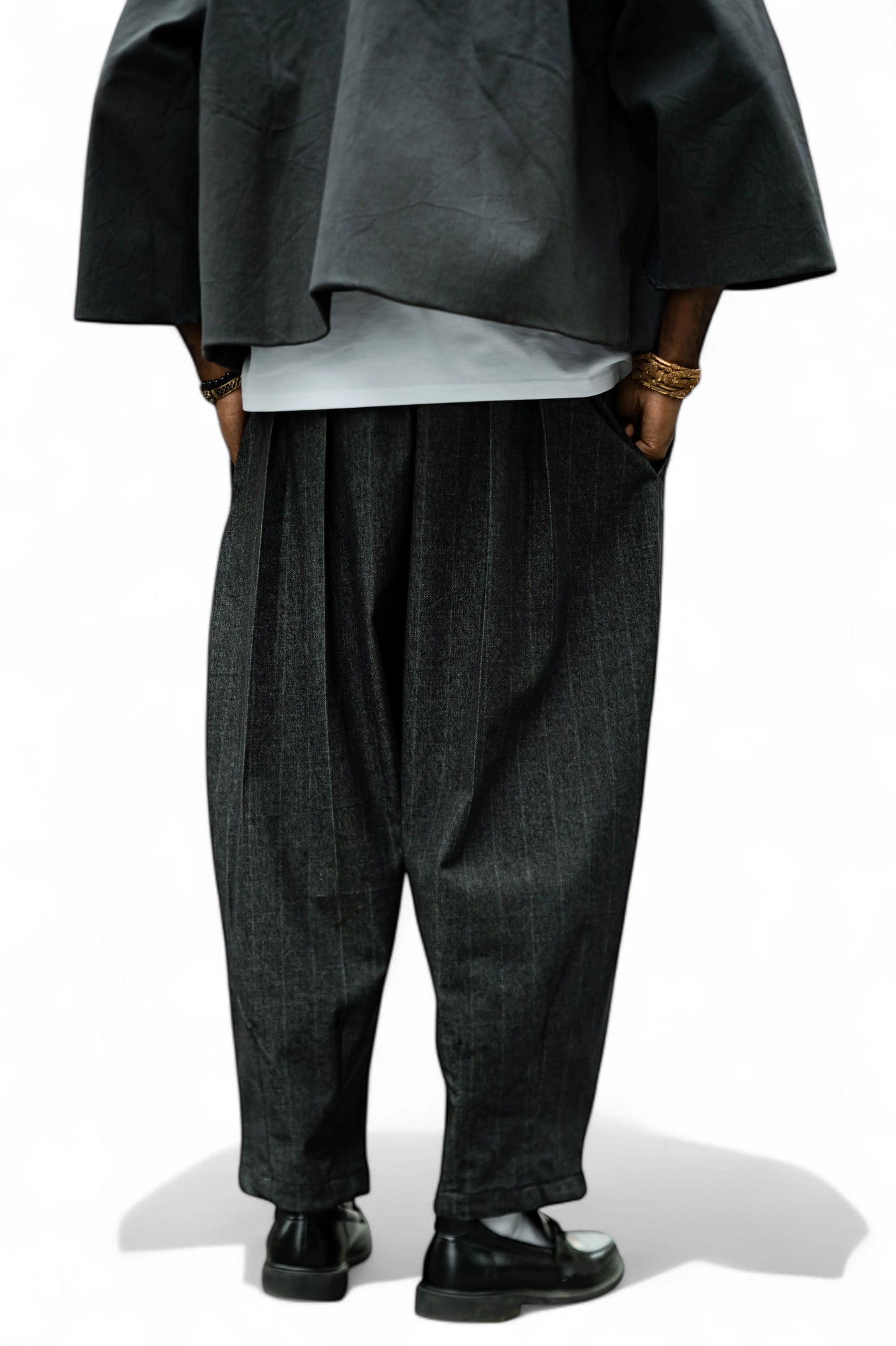 Pantalon Asian Rayé rosyneclub