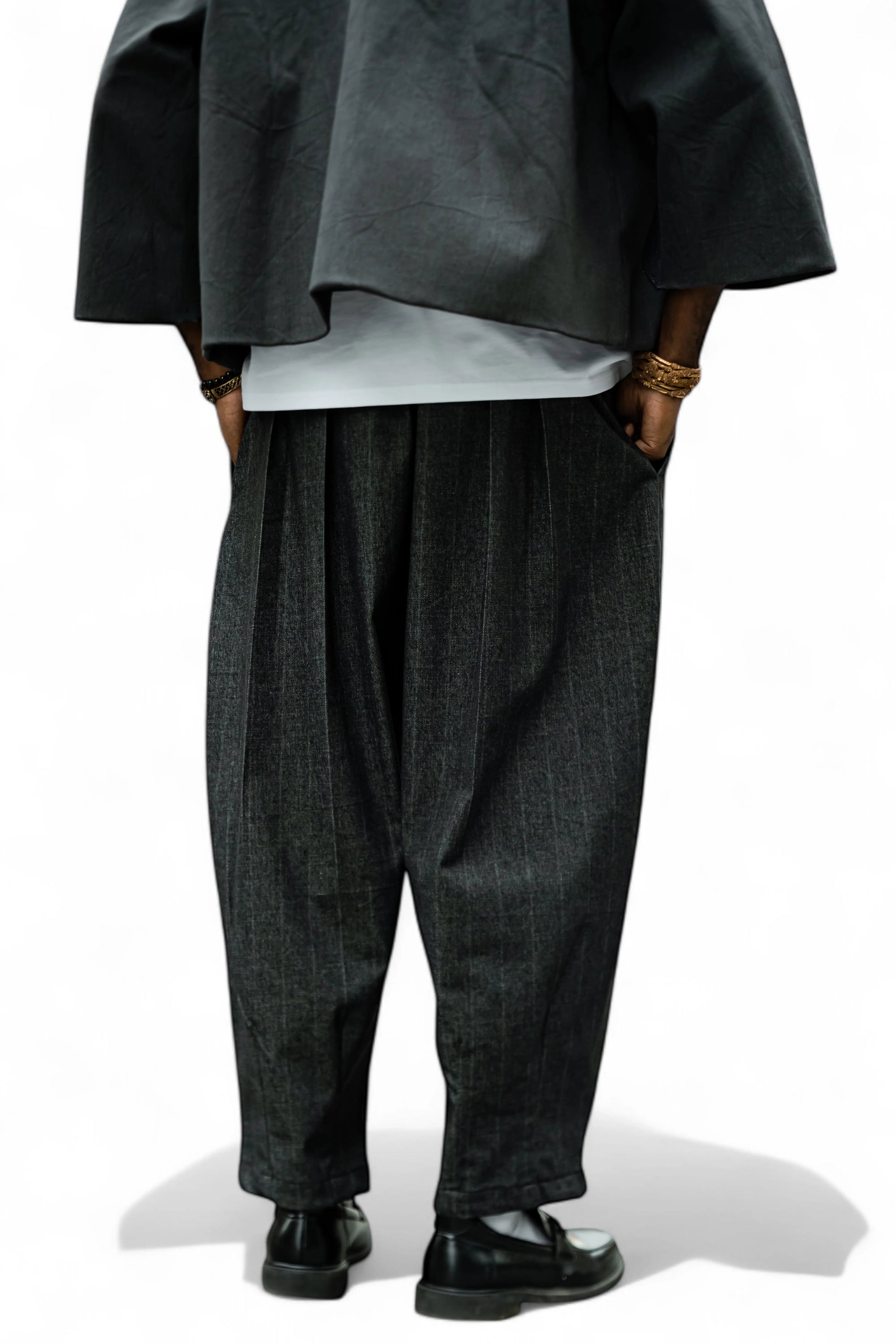 Pantalon Asian Rayé rosyneclub