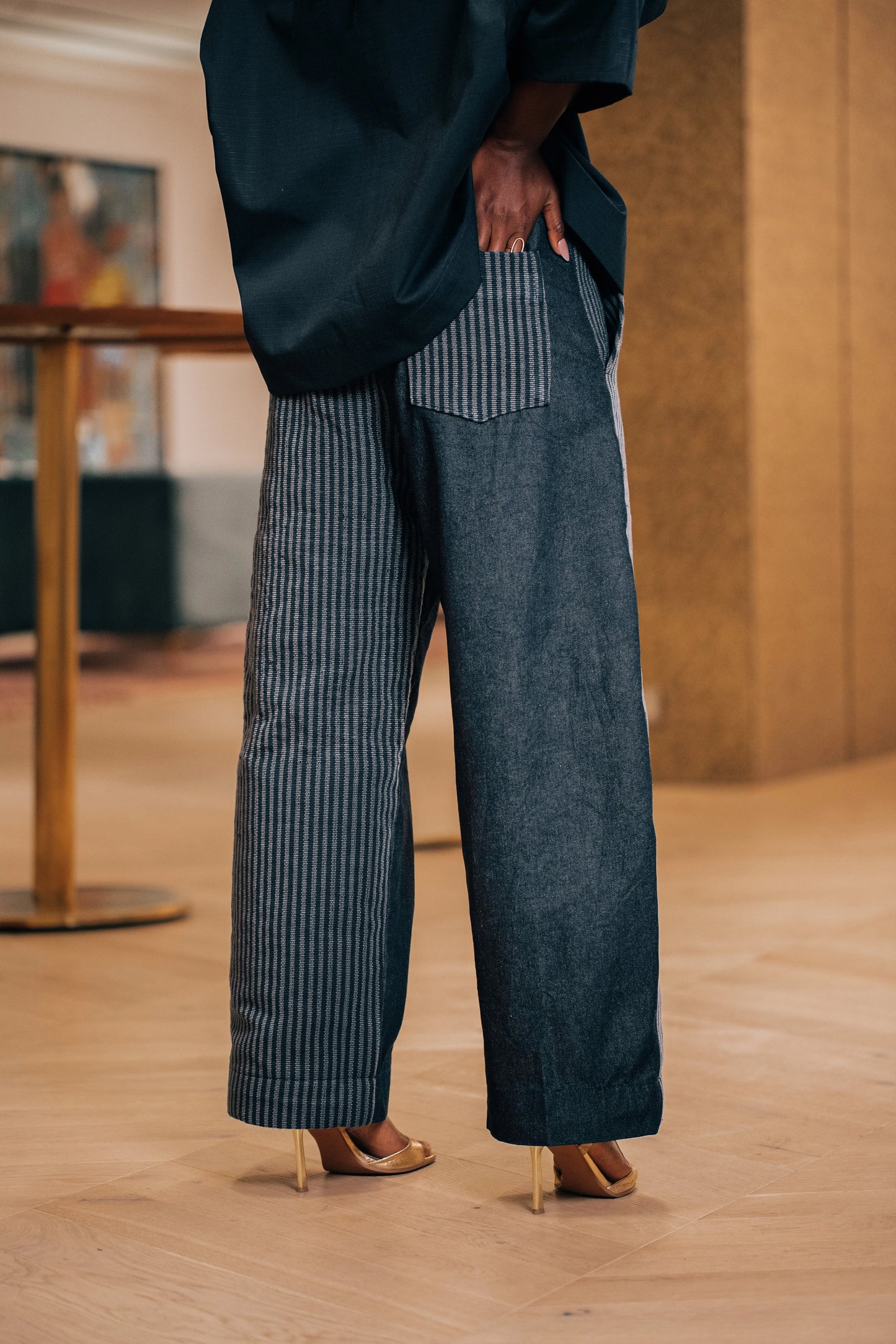 Pantalon Bimatière Kanvô rosyneclub