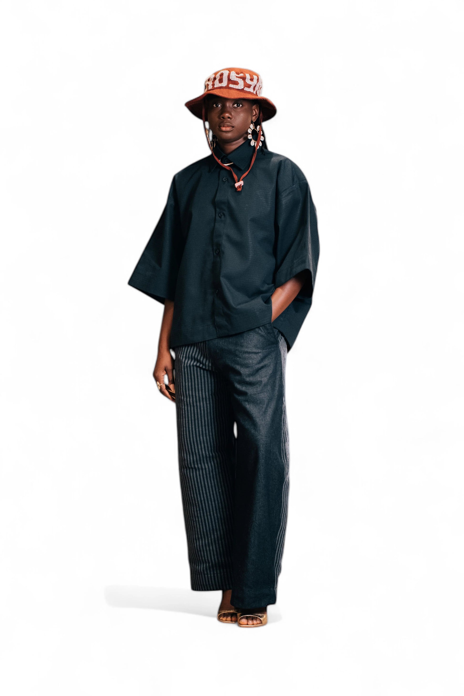 Pantalon Bimatière Kanvô rosyneclub