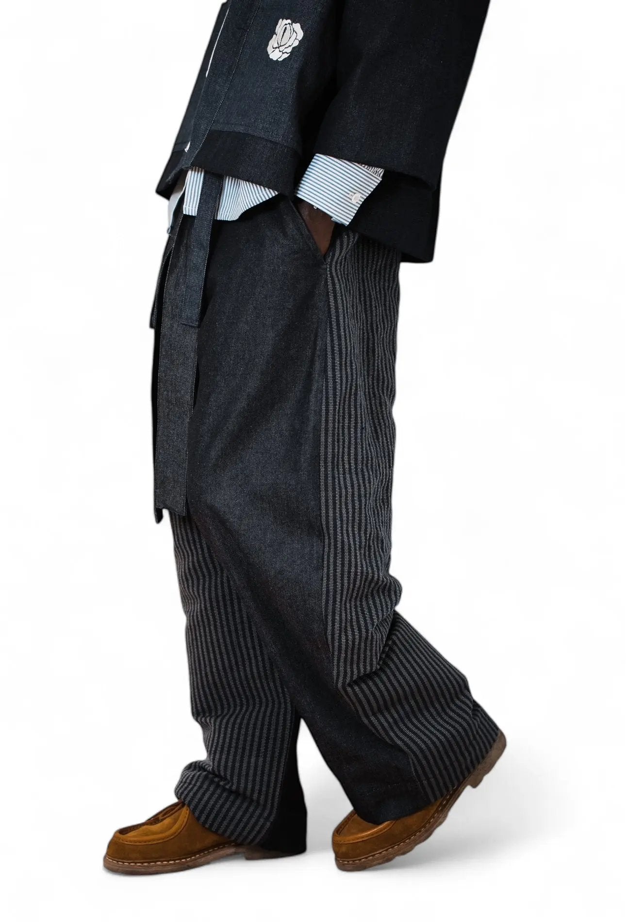 Pantalon Bimatière Kanvô rosyneclub