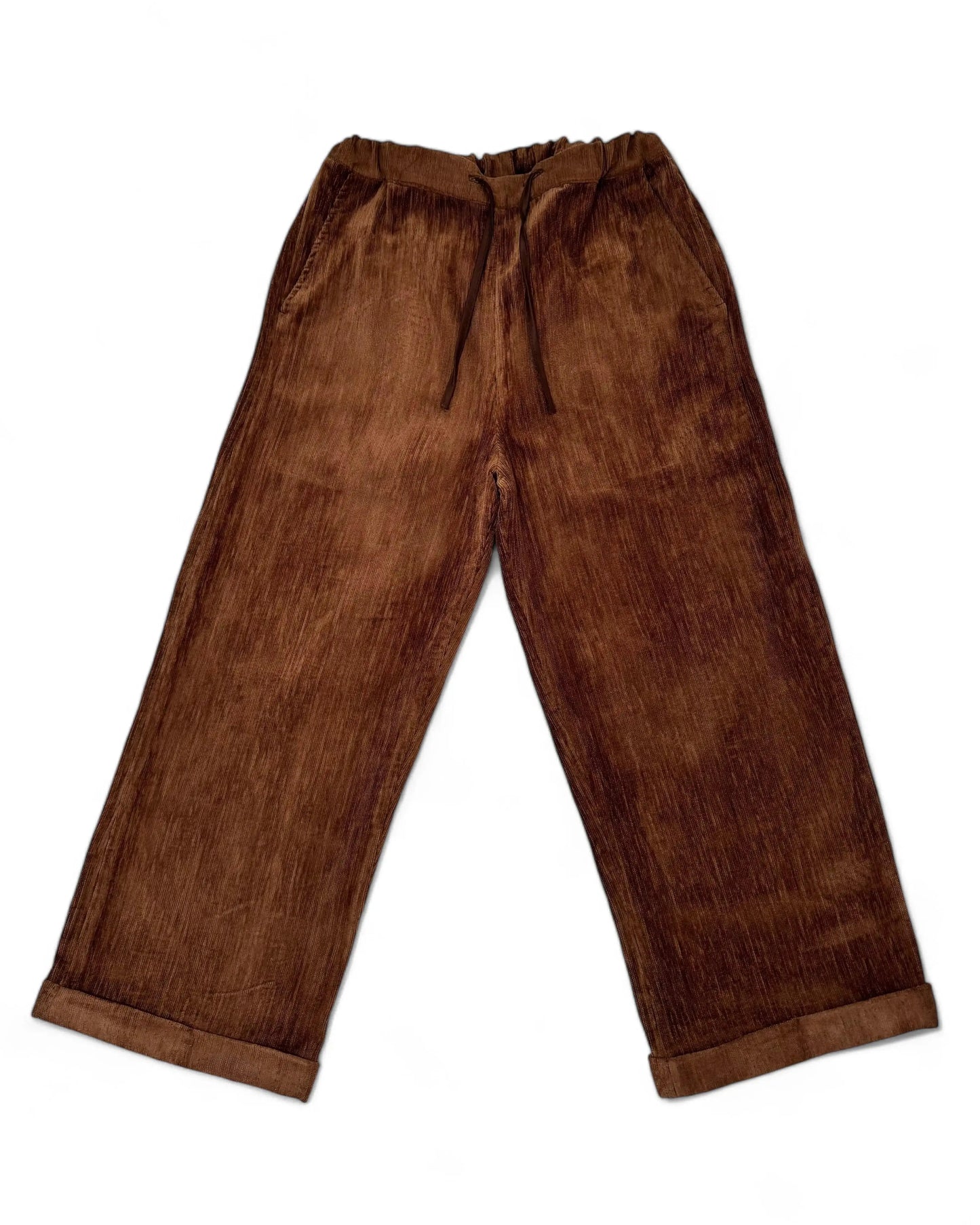 Pantalon Bootcut Velvet Brown rosyneclub