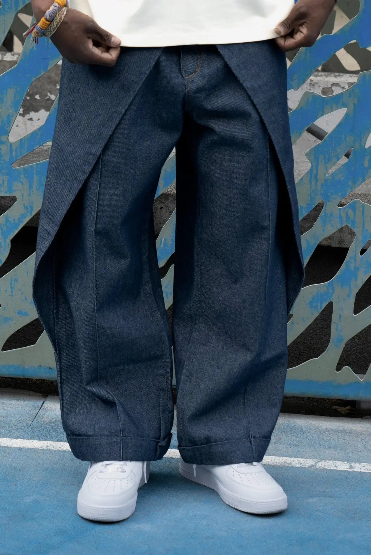 Pantalon Rosyne Cross Denim rosyneclub