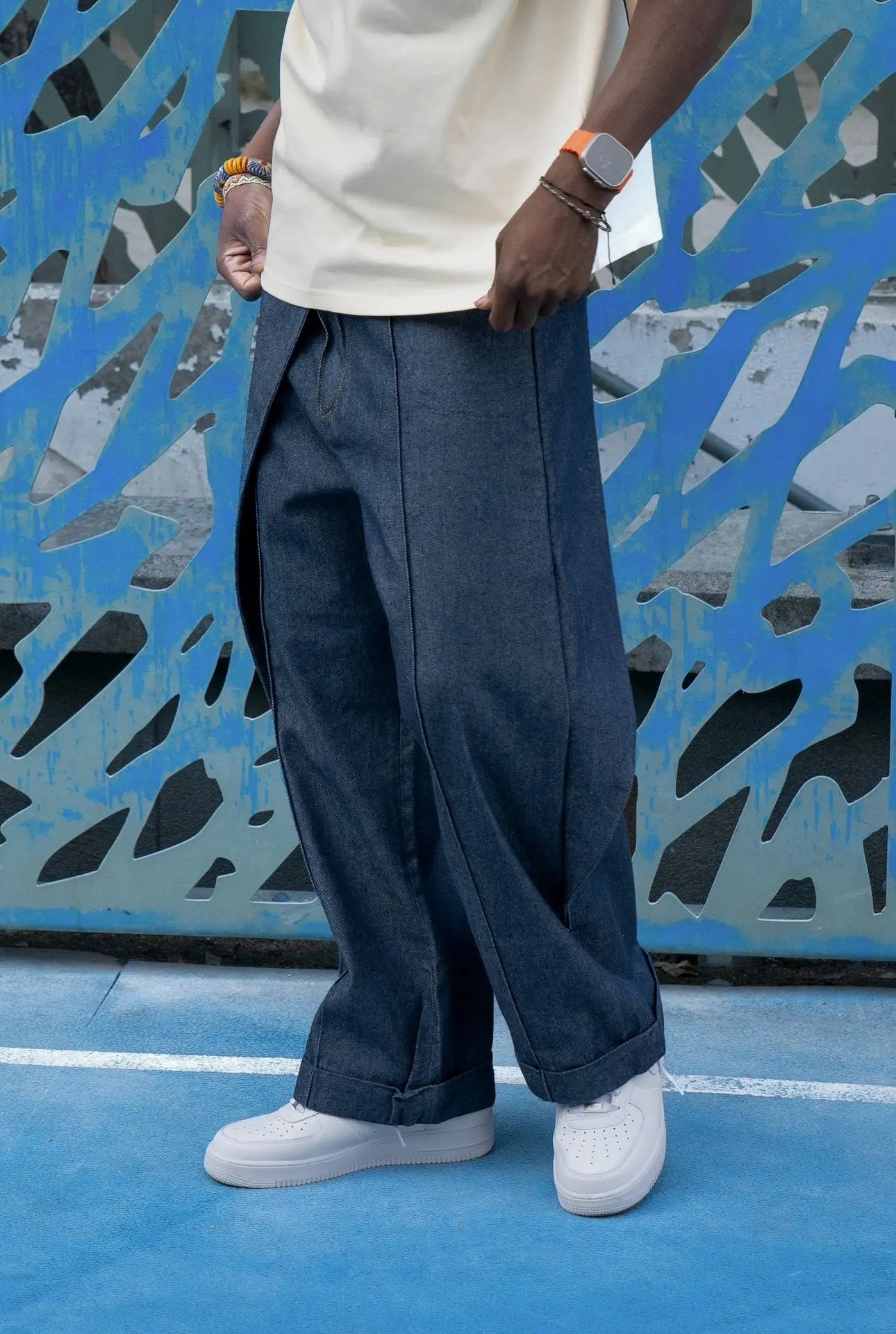 Pantalon Rosyne Cross Denim rosyneclub