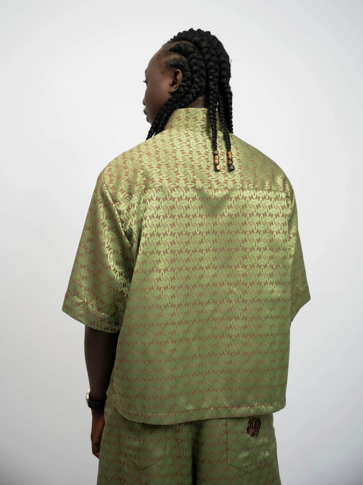 Shirt Crop Aféfé Green rosyneclub