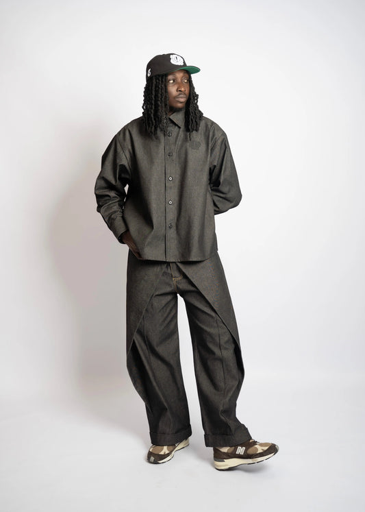 Shirt Rosyne Denim Black rosyneclub