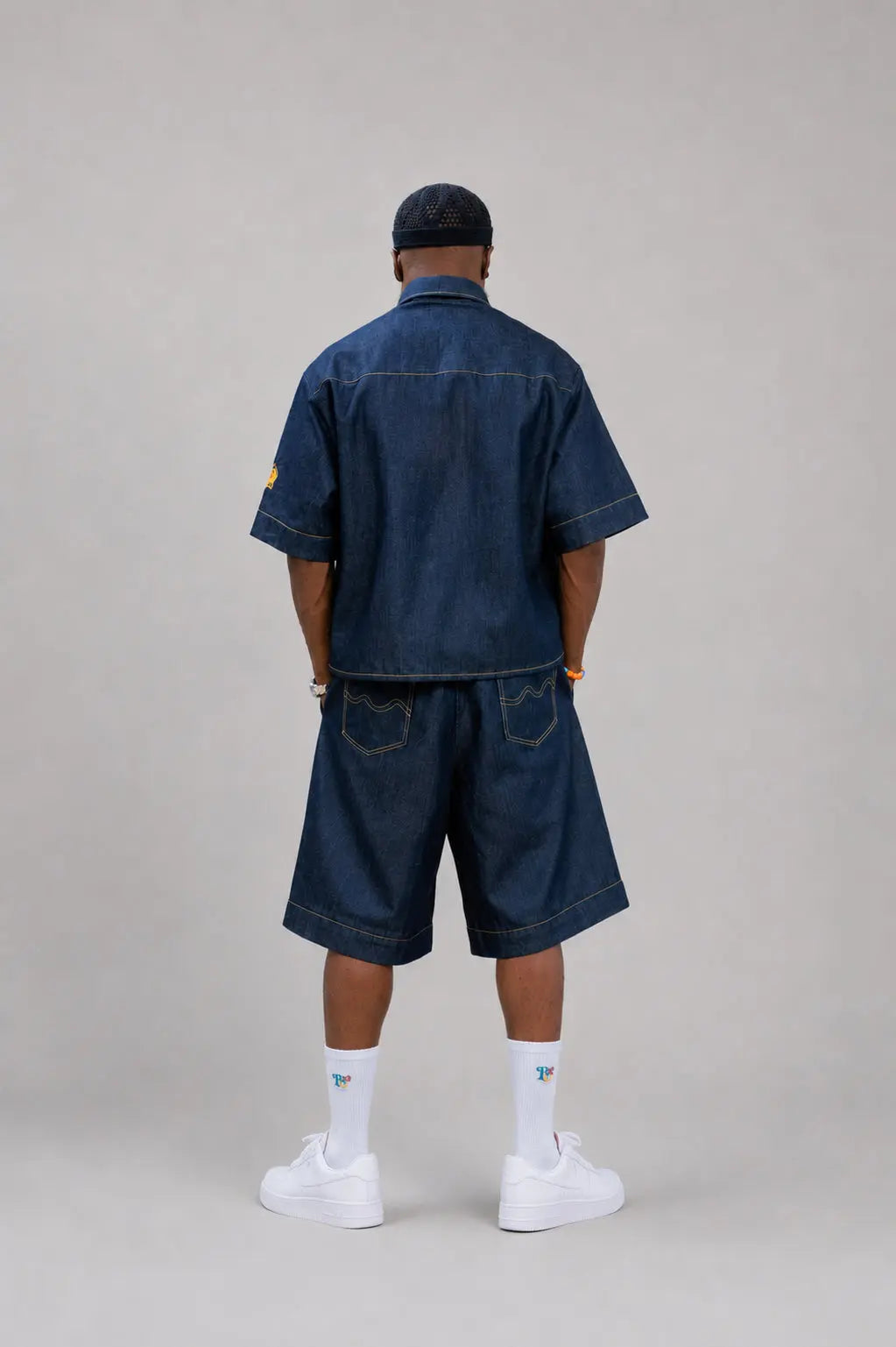 Shirt Waves Jean Blue