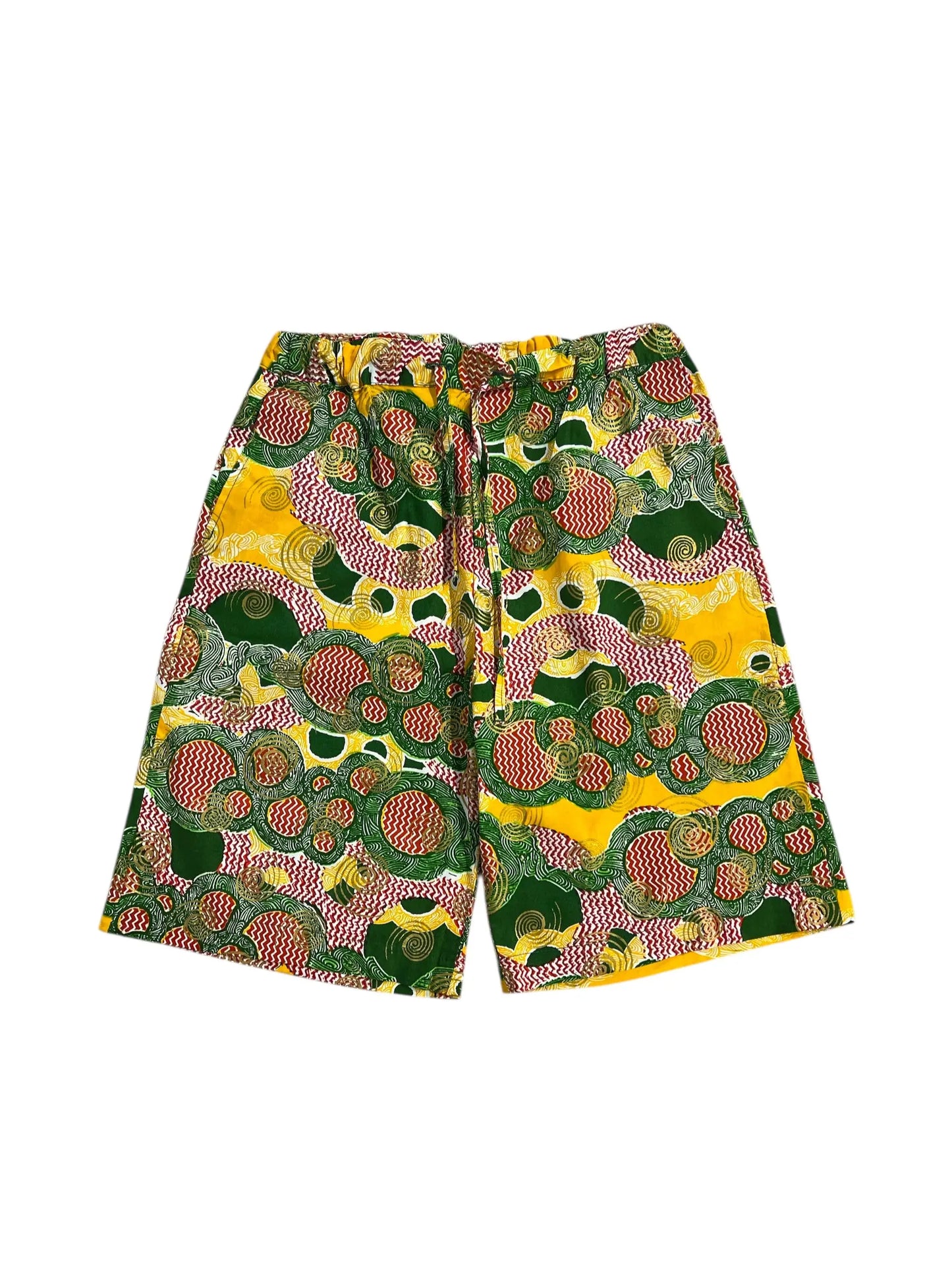 Short Green Yellow rosyneclub