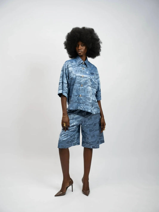 Short Omi Blue rosyneclub
