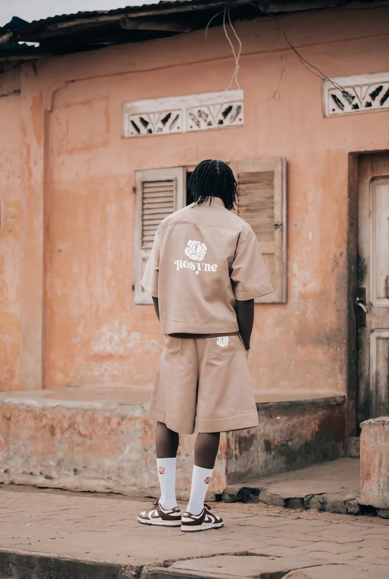 Short Rosyne School Kaki rosyneclub