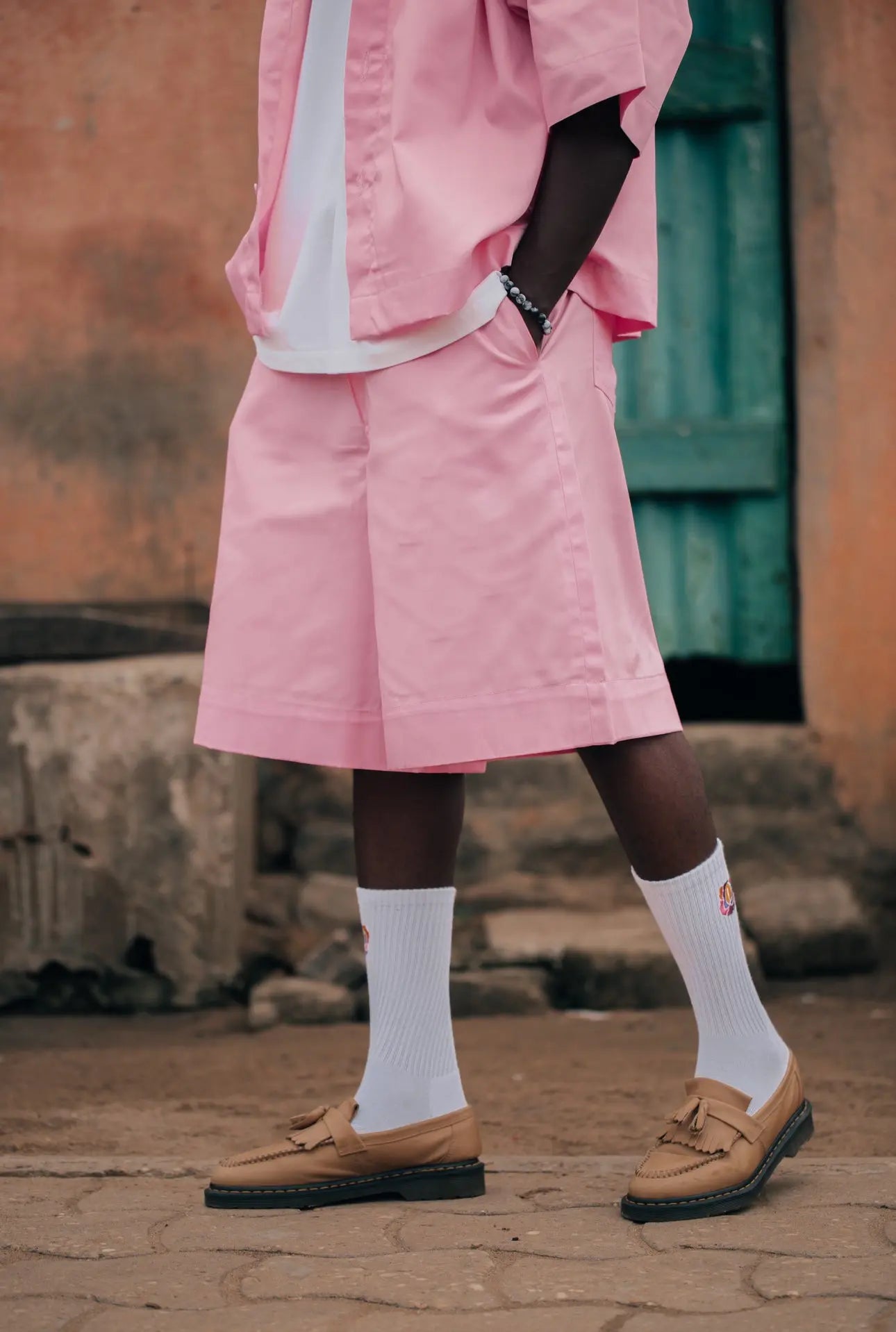 Short Rosyne School Pink rosyneclub