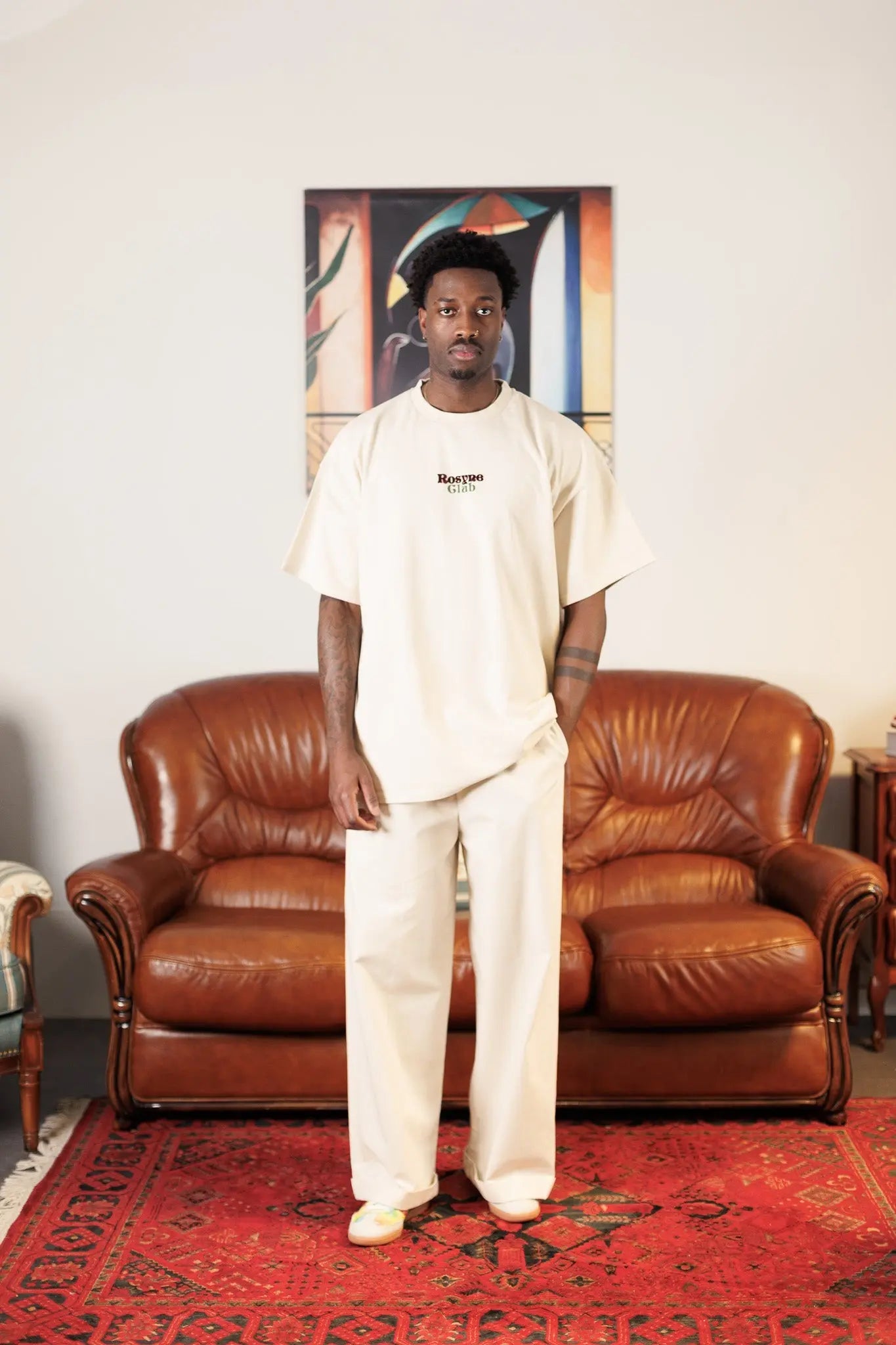 T-shirt Banquet Beige - Rosyne Club
