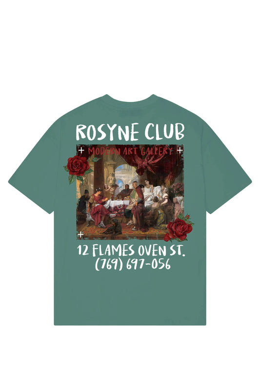 T-shirt Banquet Green - Rosyne Club