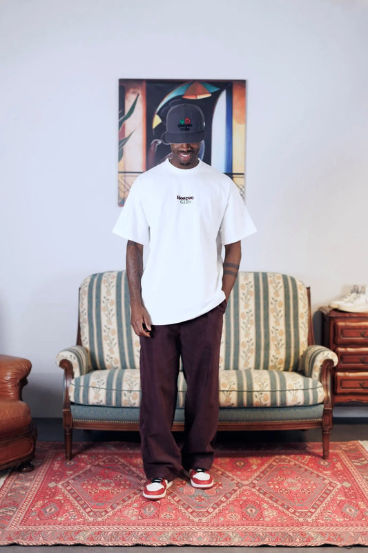 T-shirt Flowers White - Rosyne Club