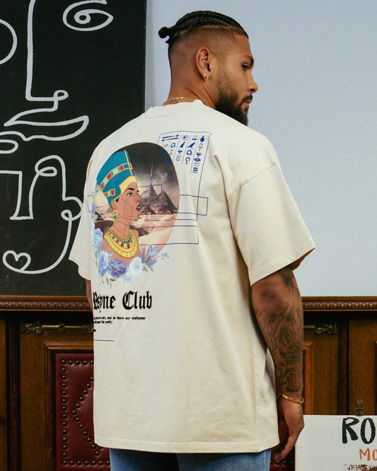 T-shirt Nefertiti Beige - Rosyne Club
