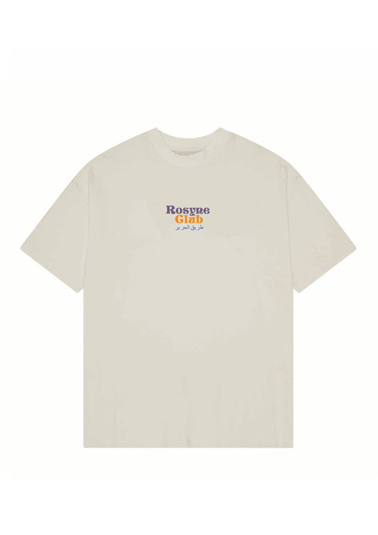 T-shirt Oversize Arabic Beige rosyneclub