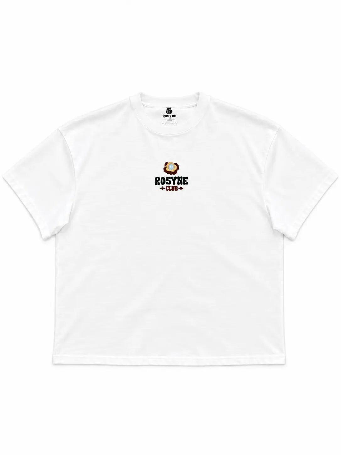 T-shirt Oversize BE OR NOT Green White rosyneclub