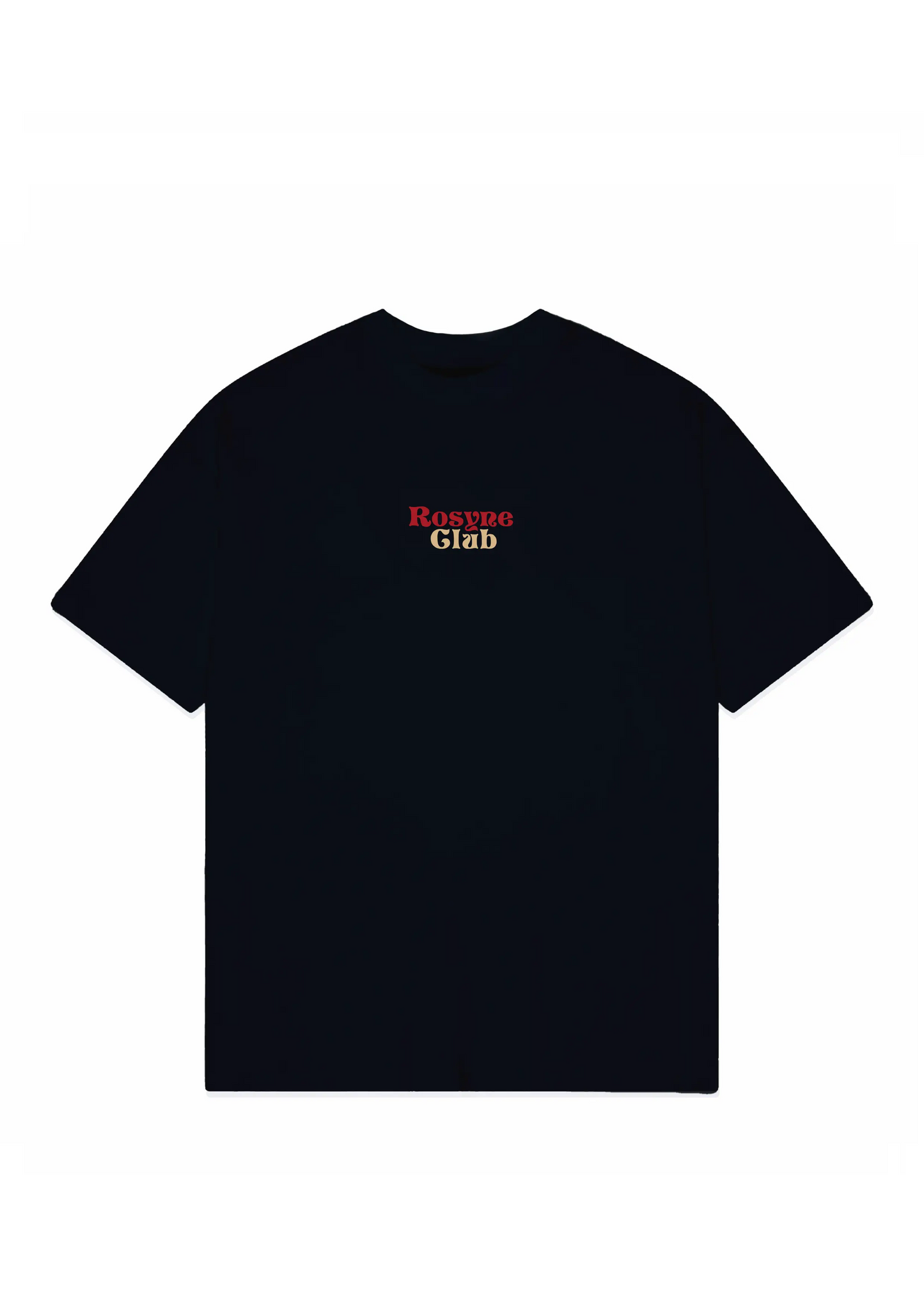 T-shirt Oversize Banquet Black rosyneclub