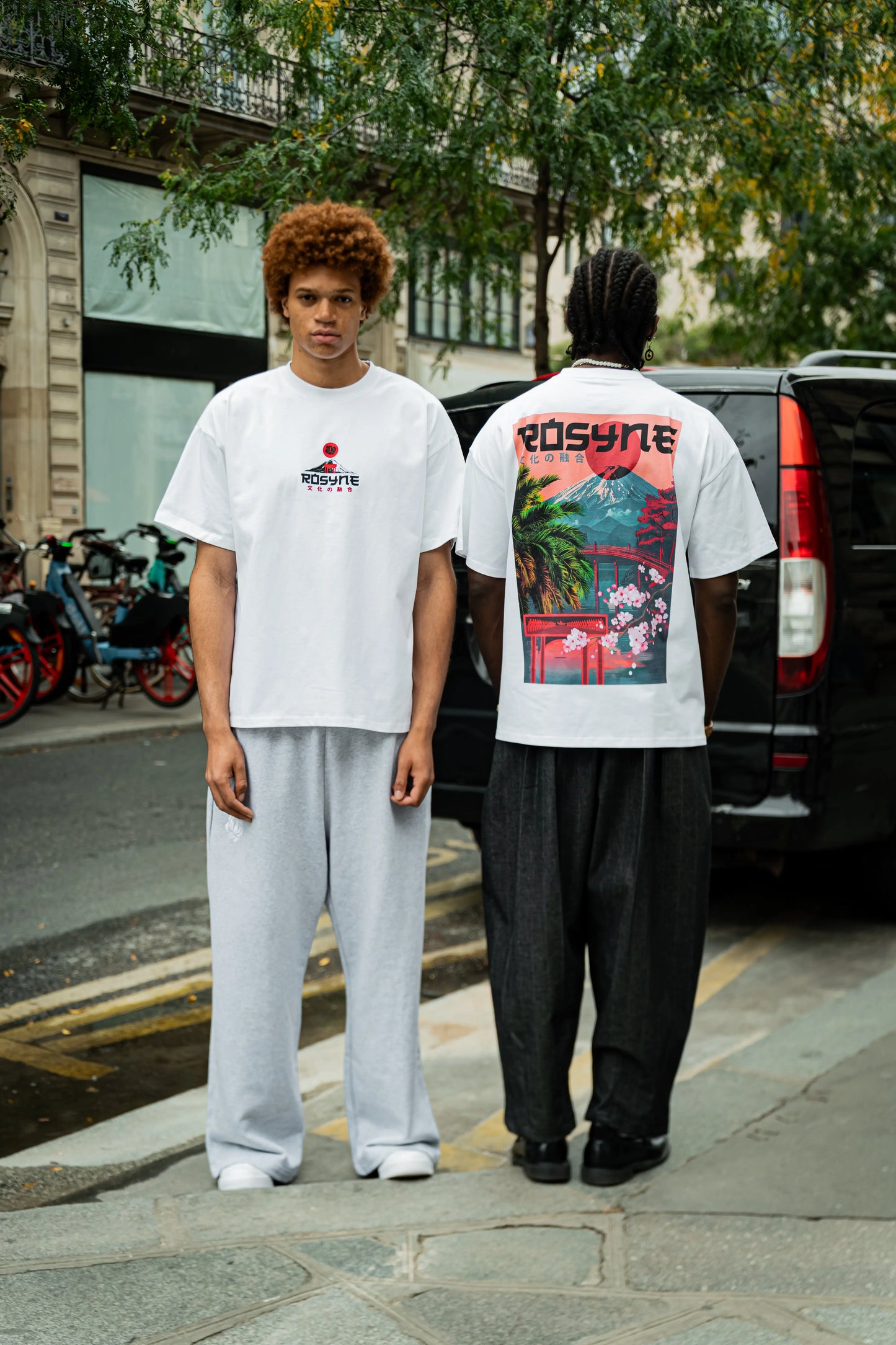 T-shirt Oversize Osaka White rosyneclub