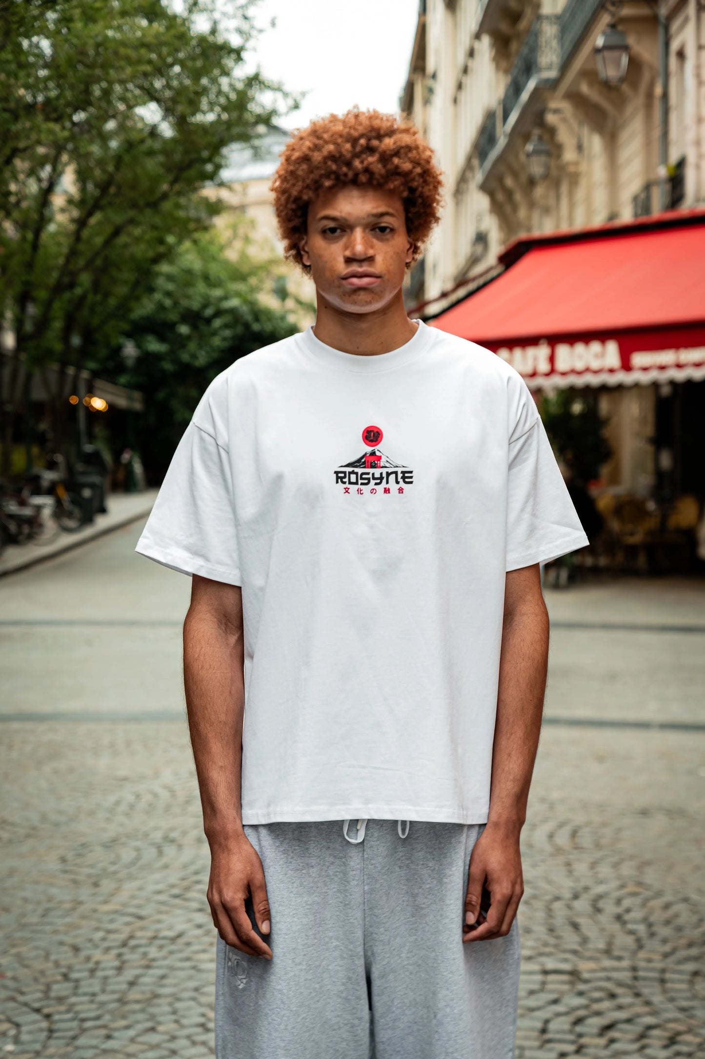 T-shirt Oversize Osaka White rosyneclub