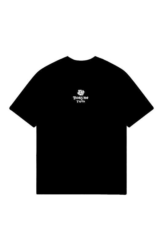 T-shirt Oversize Paris Black rosyneclub