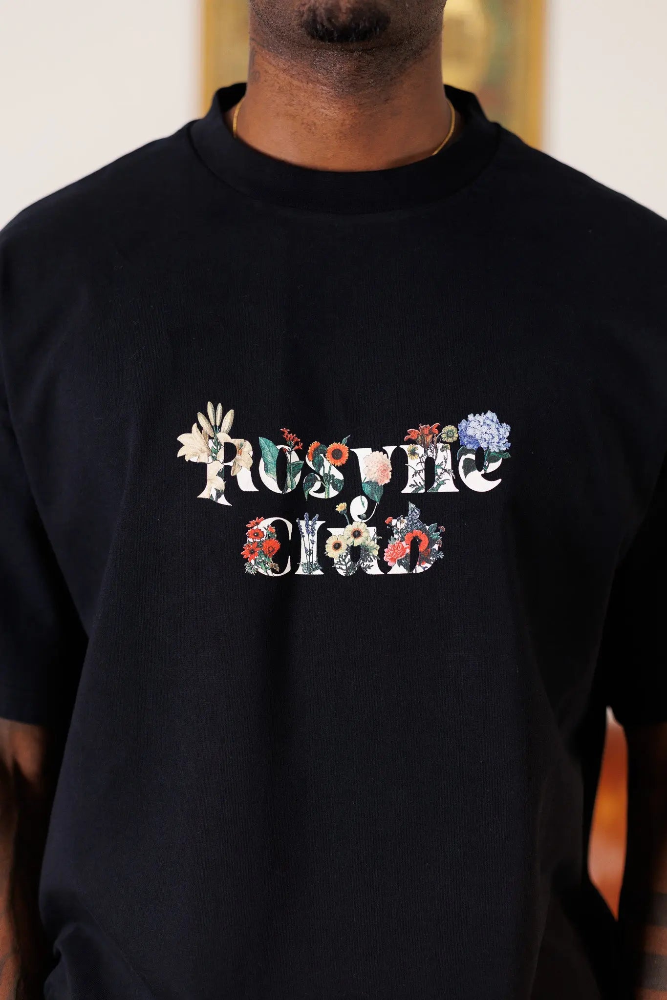 T-shirt Rosyne Black - Rosyne Club