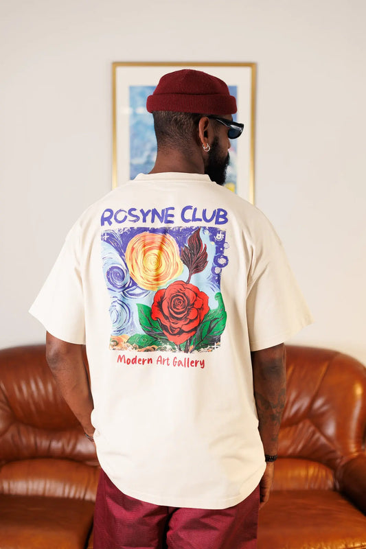 T-shirt Van Gogh Beige - Rosyne Club