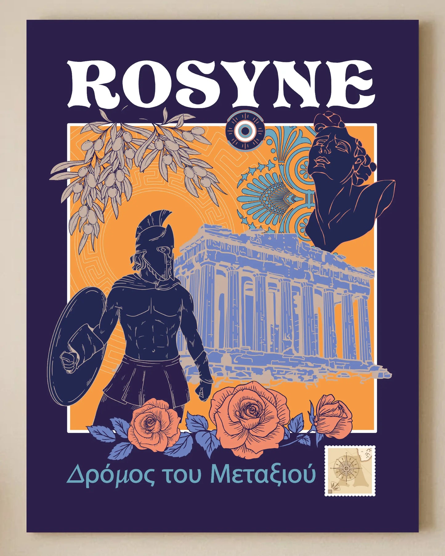 Tableau Rosyne Greece - Silk Road merchOne
