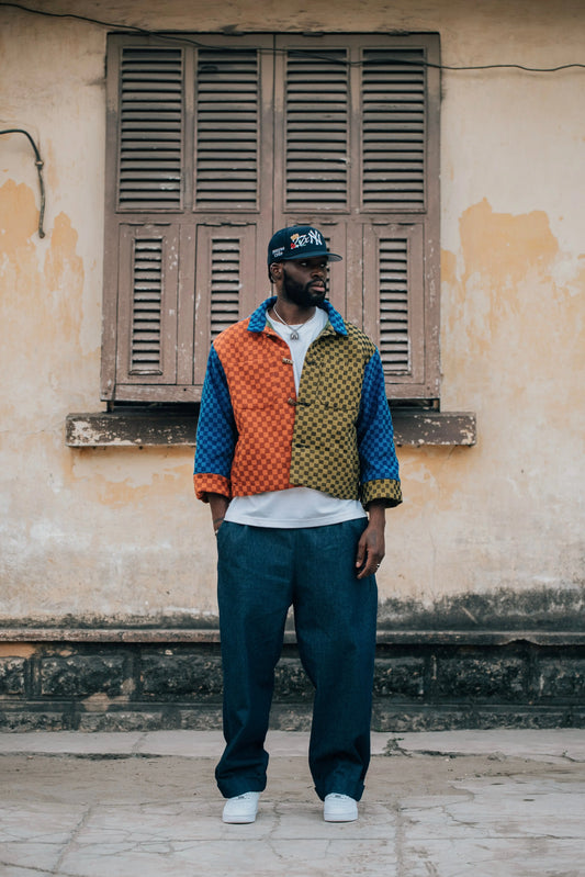 Veste Kanvô Damier Color rosyneclub