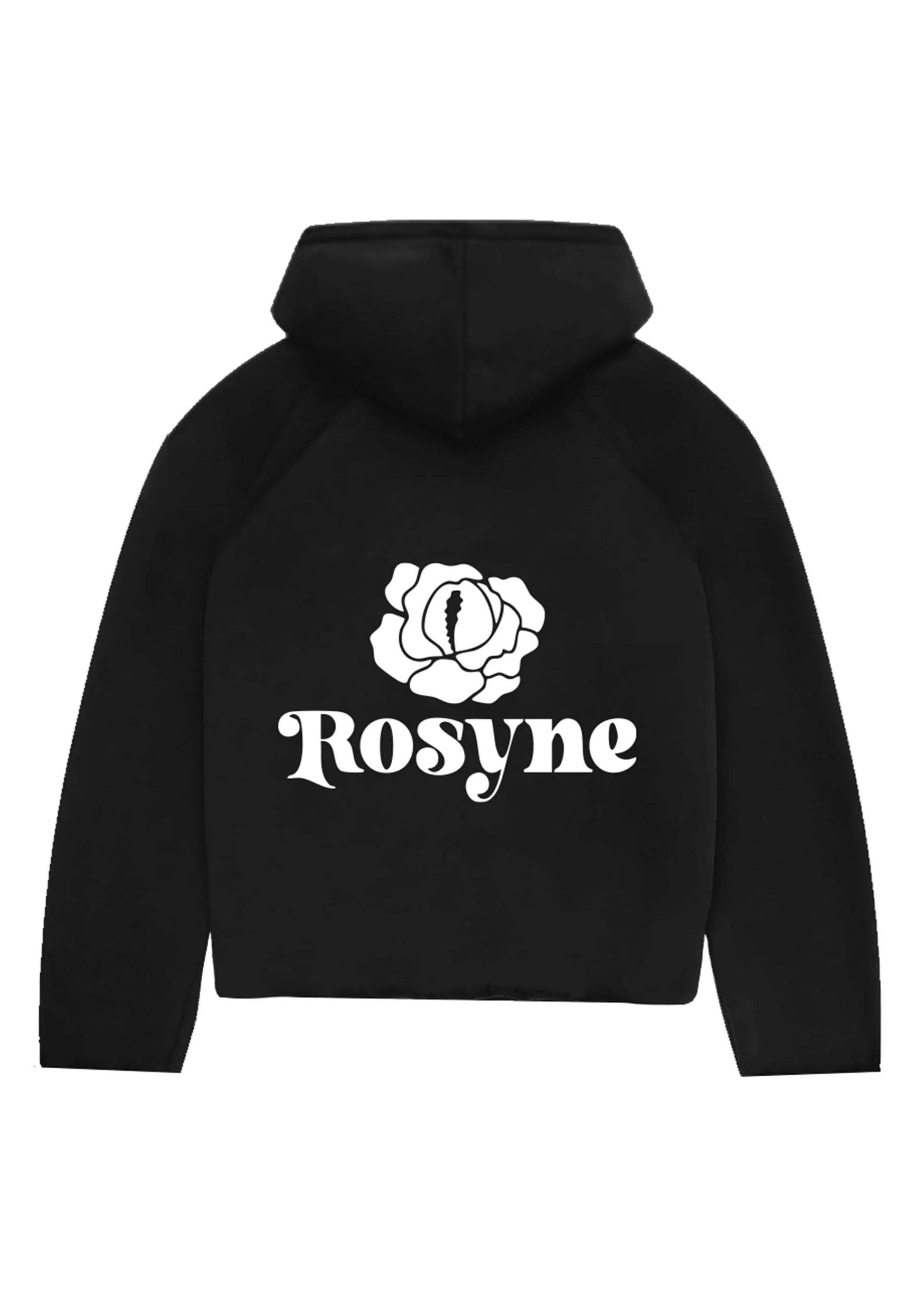 Black Hoodie Boxy Club rosyneclub
