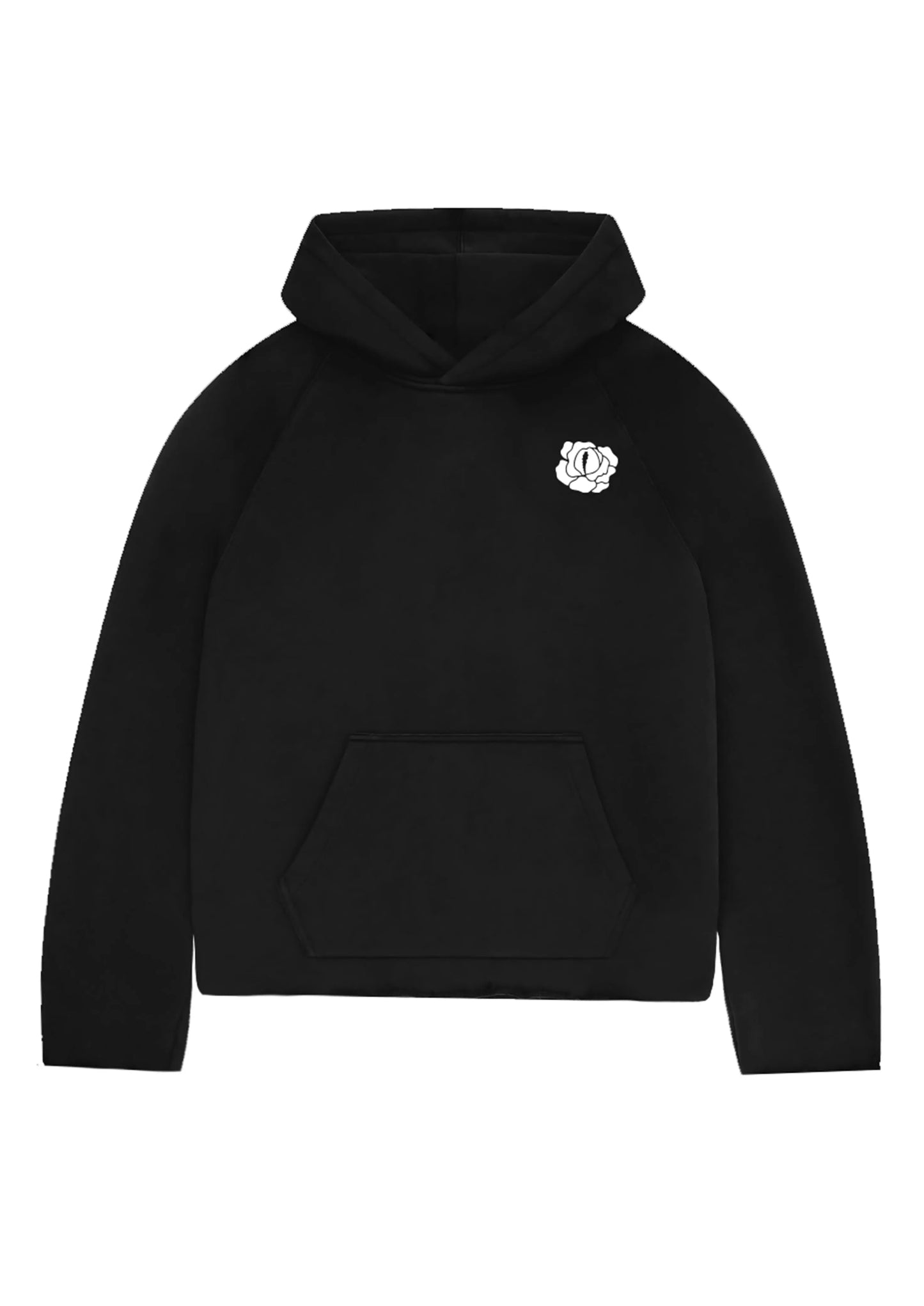 Black Hoodie Boxy Club rosyneclub