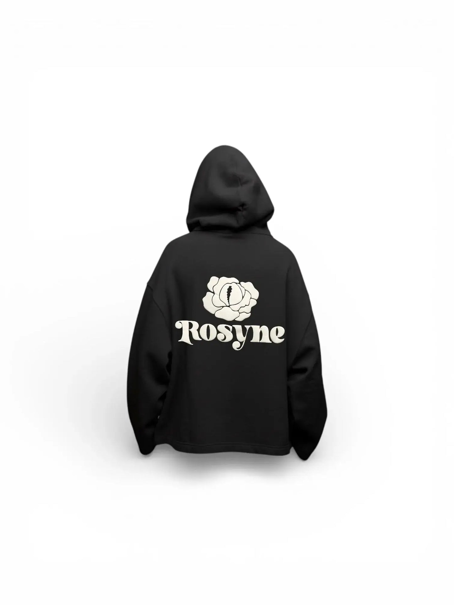 Black Hoodie Boxy Club rosyneclub