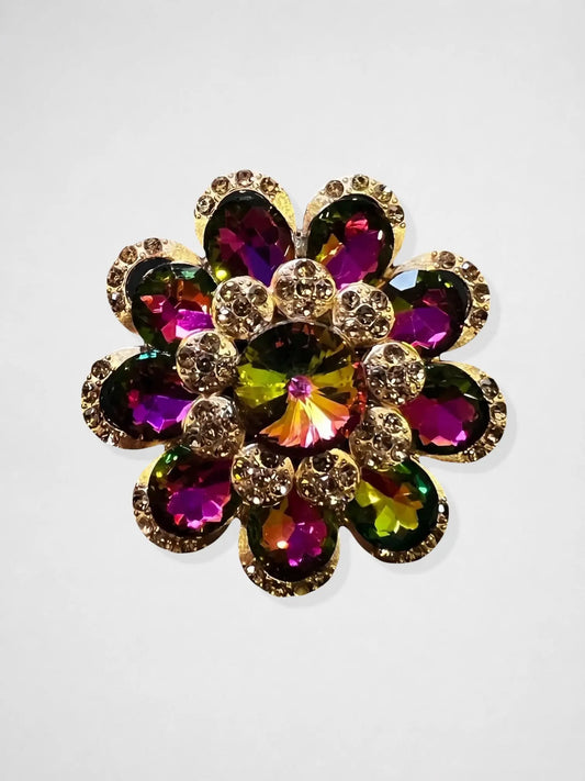 Broche Rainbow Flowers rosyneclub