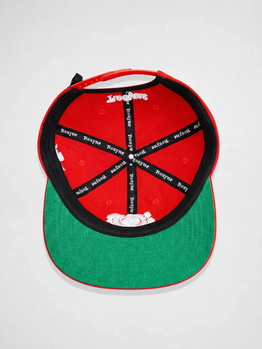 Casquette Blossom Red Rosyne