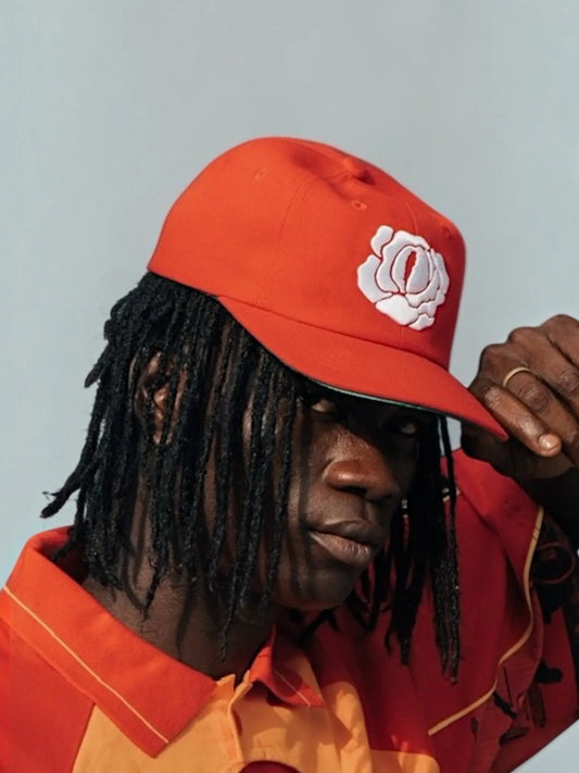 Casquette Blossom Red Rosyne