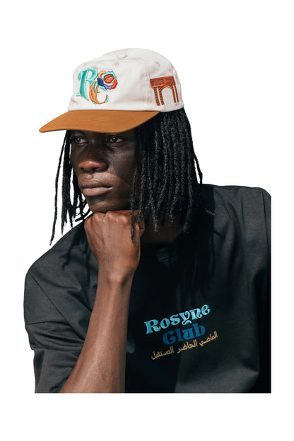 Casquette RC Cauris Ecru unstructured rosyneclub